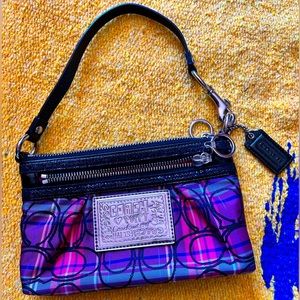 Coach poppy small shoulder bag, great condition